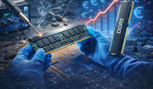 DDR5 Fiyatları Uçtu, Piyasa Çin RAM’leriyle Doldu