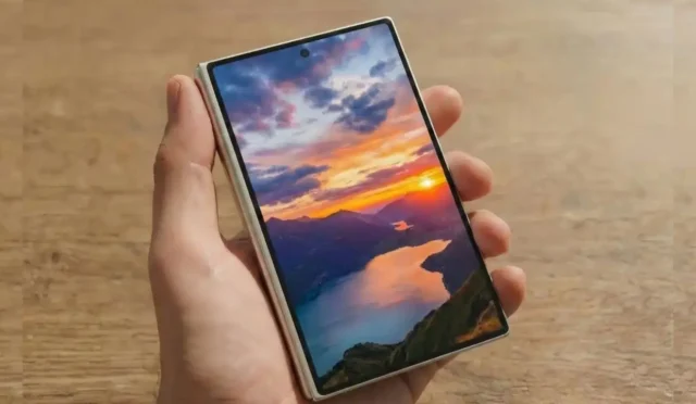Samsung Galaxy Z Wide Fold İşte Böyle Görünecek