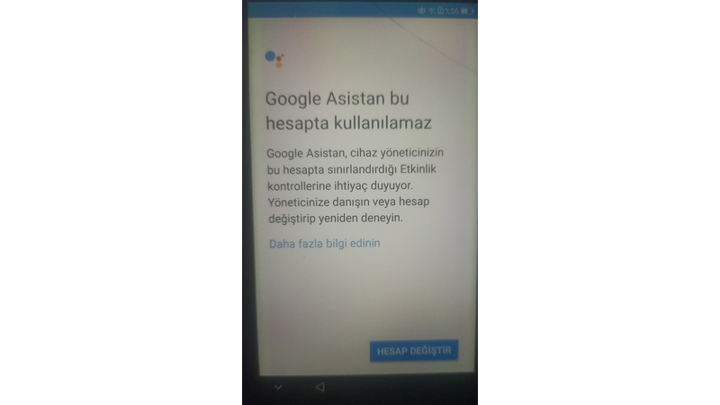 Huawei Google Asistan Bu Hesapta Kullanılamaz Ne Demek? huawei google asistan bu hesapta kullanılamaz