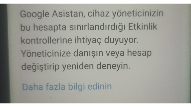Huawei Google Asistan Bu Hesapta Kullanılamaz Ne Demek? Huawei Google Asistan Bu Hesapta Kullanılamaz