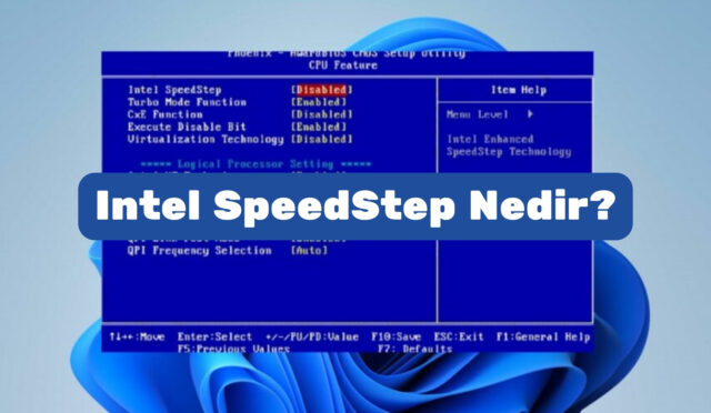 Intel SpeedStep Nedir?