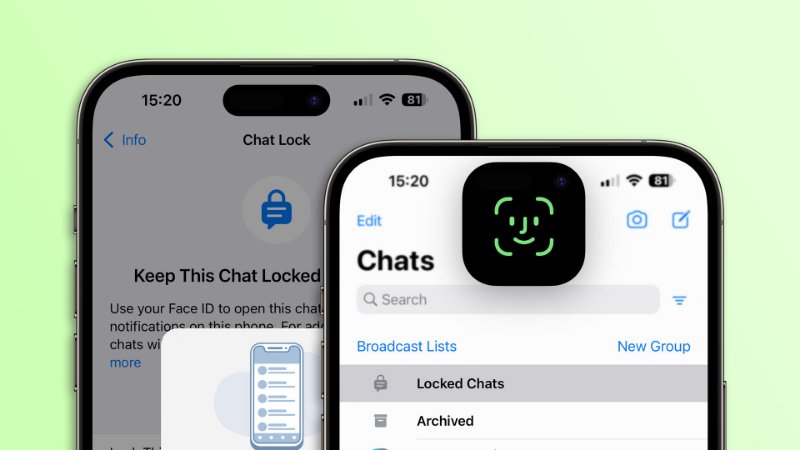 WhatsApp Mesajın Kimden Geldiğini Gizleme iPhone 2026 whatsapp locked chat